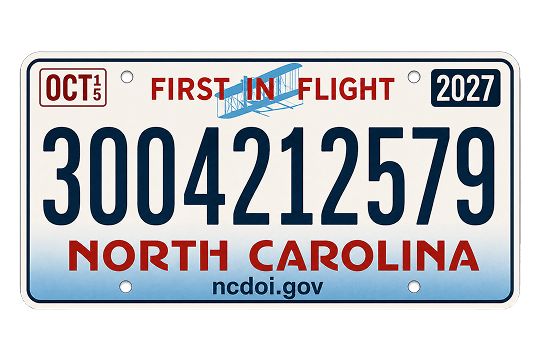 North_Carolina_plate